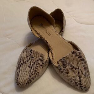 Restricted Brand Flat Shoe